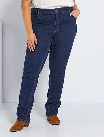 Regular jeans van stretch denim, lengte 82 cm - Kiabi