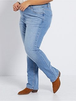 Regular jeans van stretch denim, lengte 82 cm - Kiabi