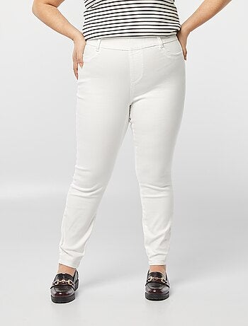 Regular stretchjegging met hoge taille