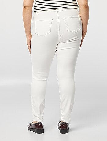 Regular stretchjegging met hoge taille