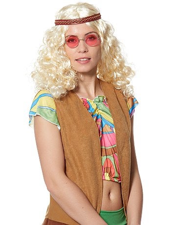 Ronde bril verkleedkleding hippie