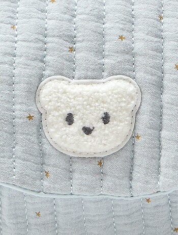 Rugzak van luchtige, losgeweven katoen met print