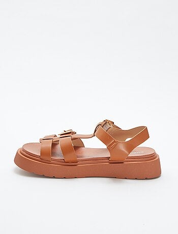 Sandalen van imitatieleer