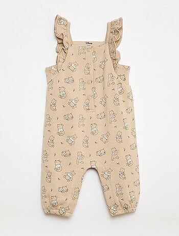 Set met tuinbroek 'Winnie' + haarband + T-shirt - 3-delig