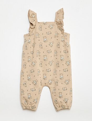 Set met tuinbroek 'Winnie' + haarband + T-shirt - 3-delig