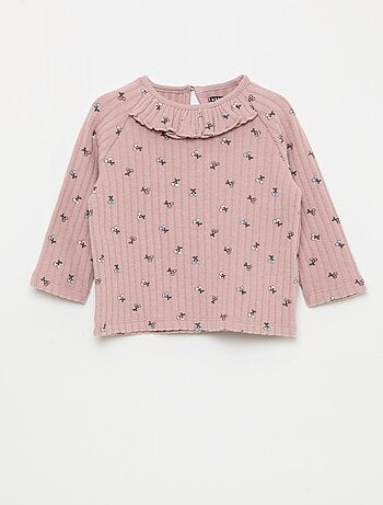 Set van 2-delige pluizige tricot - babykleding