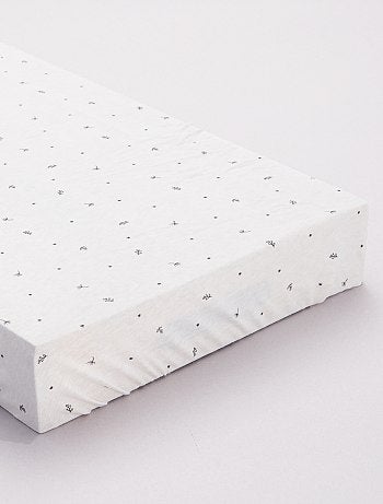 Set van 2 hoeslakens voor ledikantje - Kiabi