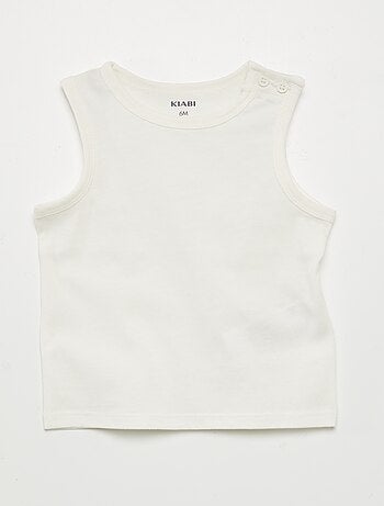 Set van 2 mouwloze tops van jersey