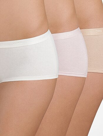 Set van 3 effen hipsters 'DIM'