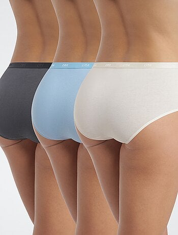 Set van 3 effen hipsters 'DIM'