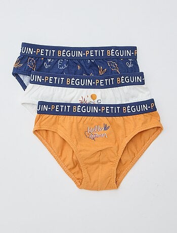 Set van 3 slips 'Petit Béguin'