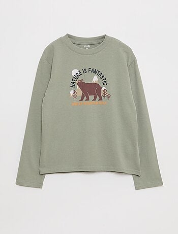 Set van 3 T-shirts met print