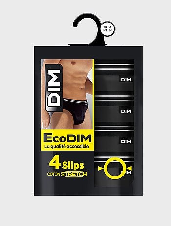 Set van 4 slips van stretchkatoen 'Ecodim'