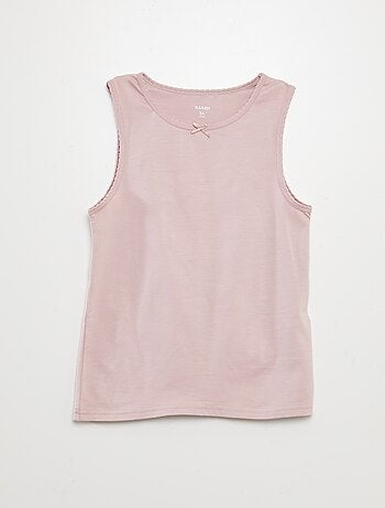 Setje - Mouwloze tops met brede bandjes