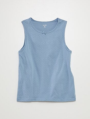 Setje - Mouwloze tops met brede bandjes