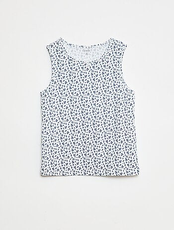 Setje - Mouwloze tops met brede bandjes