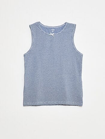 Setje - Mouwloze tops met brede bandjes