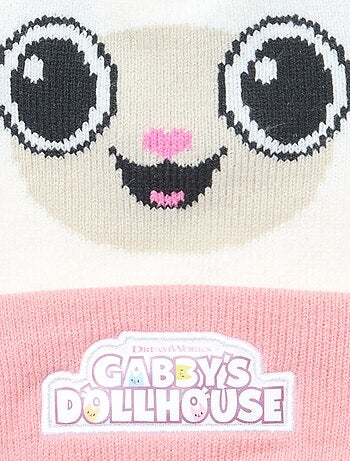 Setje - Muts + handschoenen 'Gabby's Poppenhuis' 'Dreamworks' - 2-delig