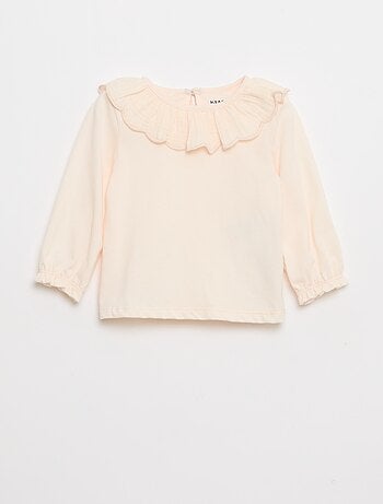 Setje - Short met bretels + T-shirt + kousenbroek - 3-delig