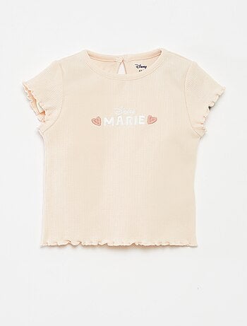 Setje - T-shirt + legging met ribbeltextuur 'Marie' - 2-delig