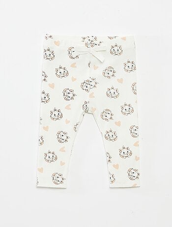 Setje - T-shirt + legging met ribbeltextuur 'Marie' - 2-delig