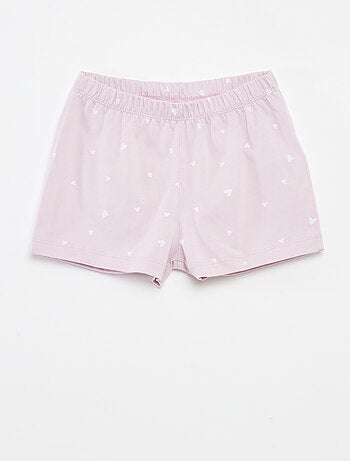 Setje - T-shirt + short - 'Stitch' - 2-delig