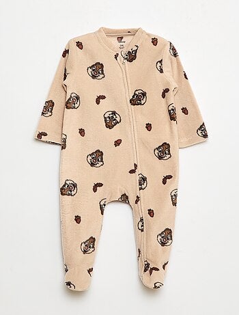 Setje met 2 fleece pyjama's 'Stitch' - 2-delig