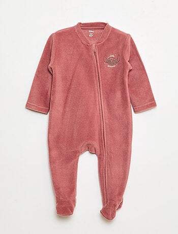 Setje met 2 fleece pyjama's 'Stitch' - 2-delig