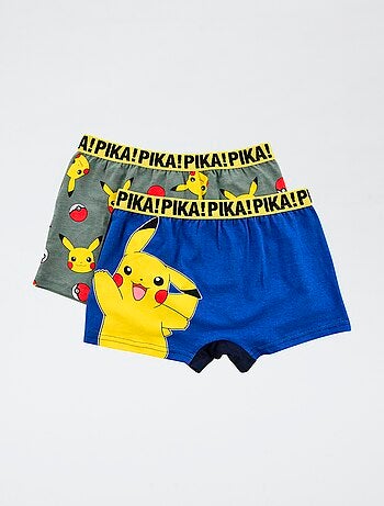 Setje met 2 katoenen boxershorts 'Pokémon'