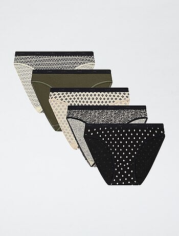 Setje met 5 onderbroekjes - DIM Pockets