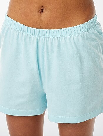 Setje met T-shirt + short met troetelbeertjesprint - 2-delig