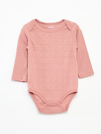 Setje van 2 rompertjes van thermoregulerende tricot