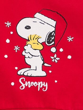 Setje van joggingstof - Sweater + broek 'Snoopy' - 2-delig