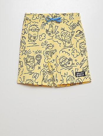 Short van joggingstof met The Minions-print