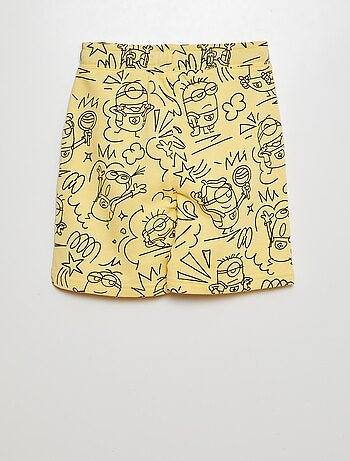 Short van joggingstof met The Minions-print