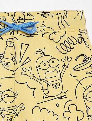 Short van joggingstof met The Minions-print