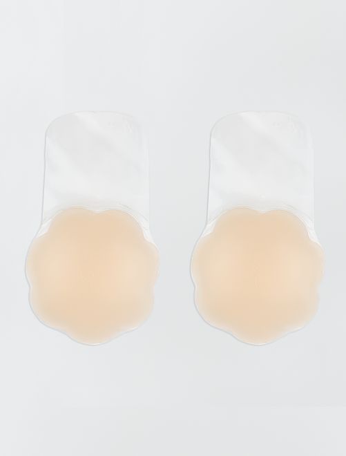 Silicone Pull-ups 'By Bra' maat M                             Beige 
