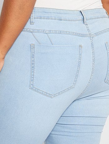 Skinny jeans met 5 zakken en push-up-effect L32 - Kiabi