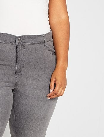Skinny jeans met 5 zakken en push-up-effect L32 - Kiabi