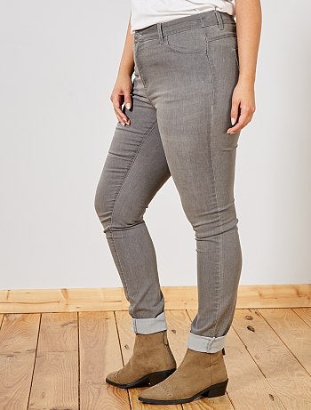 Skinny jeans met 5 zakken en push-up-effect L32 - Kiabi
