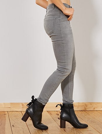 Skinny jeans met een hoge taille - Kiabi