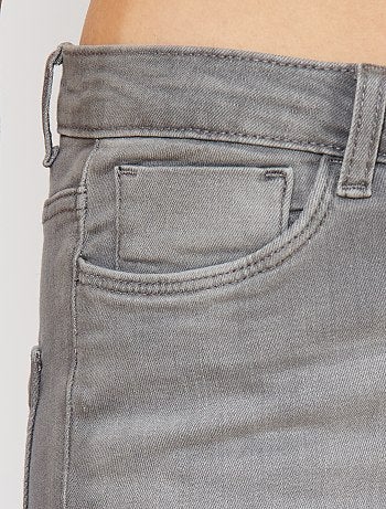 Skinny jeans met een hoge taille - Kiabi