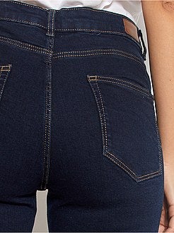 Skinny jeans met hoge taille, lengtemaat 32 - Kiabi