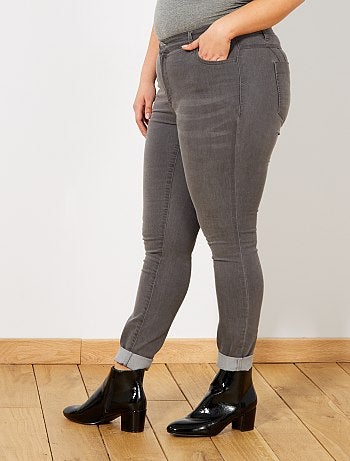 Skinny jeans met push-up-effect - Kiabi