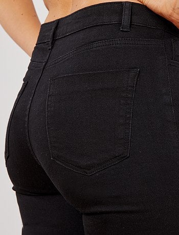 Skinny jeans met superhoge taille - Lengte US30 - Kiabi