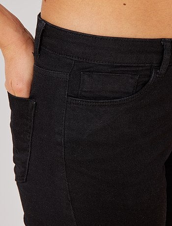 Skinny jeans met superhoge taille - Lengte US30 - Kiabi