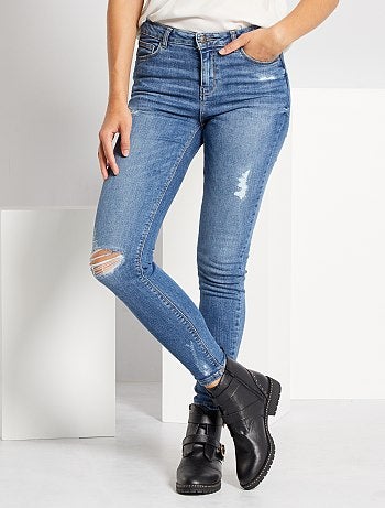 bootcut jeans dames hoge taille