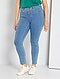     Skinny stretch jeans van denim met een hoge taille afbeelding 1
