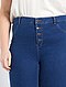     Skinny stretch jeans van denim met een hoge taille afbeelding 6
