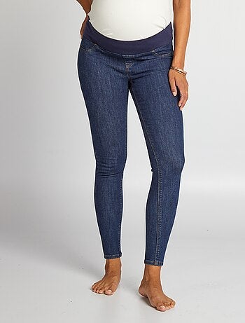 Skinny zwangerschapsjeans met veel stretch - Begin van de zwangerschap - kleine band